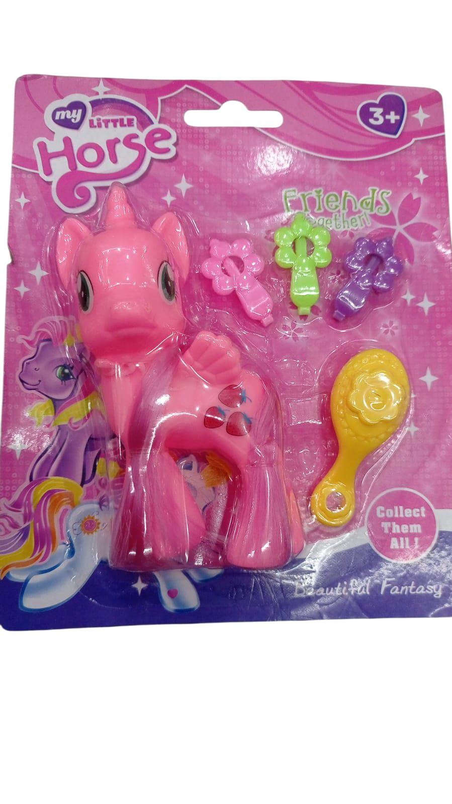 UNICORNIO CON ACCESORIOS EN BLISTER