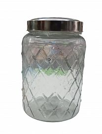 FRASCO VIDRIO LABRADO MEDIANO 3.5LTS